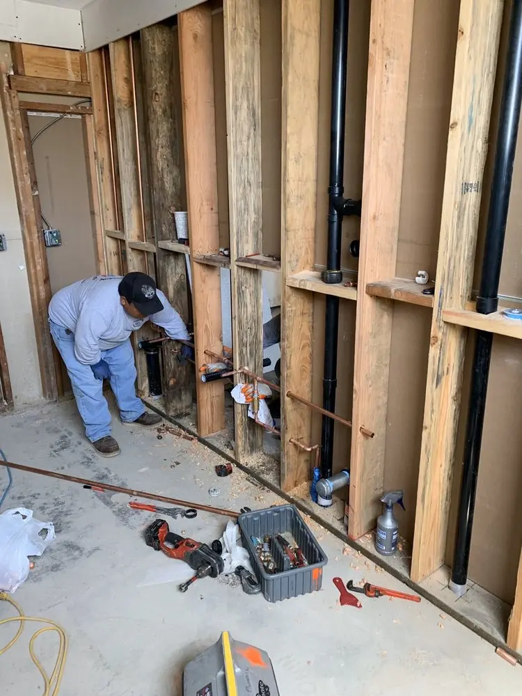 Commercial rough-in plumbing for Trenchless Sewer Repair in Skokie